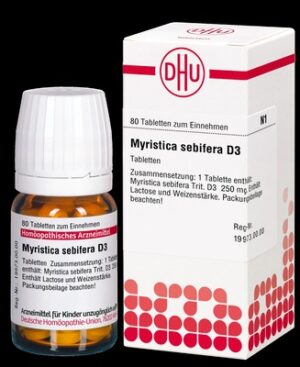 MYRISTICA SEBIFERA D 3 Tabletten