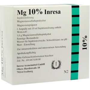 MG 10% Inresa Injektionslösung