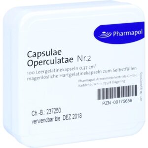 CAPSULAE Operculatae Kapseln Nr.2 0