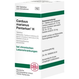 CARDUUS MARIANUS PENTARKAN H Tabletten