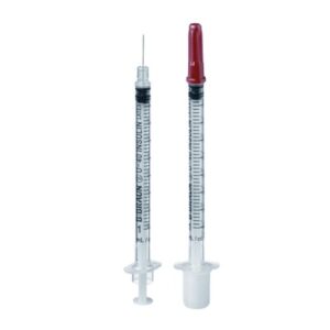 OMNICAN Insulinspritze 1 ml U40 mit Kanüle 0