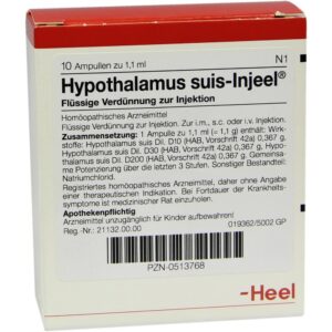 HYPOTHALAMUS suis Injeel Ampullen