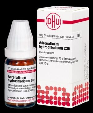 ADRENALINUM HYDROCHLORICUM C 30 Globuli