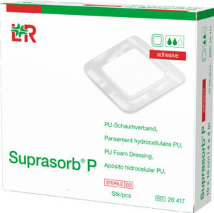 SUPRASORB P PU-Schaumv.20x20 cm nicht klebend