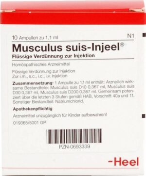 MUSCULUS SUIS Injeel Ampullen