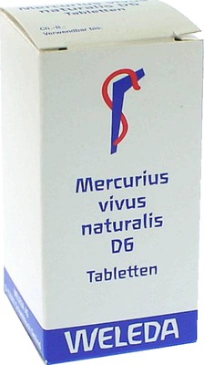 MERCURIUS VIVUS NATURALIS D 6 Tabletten