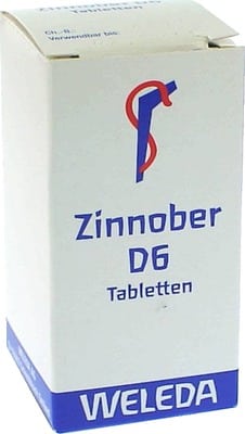 ZINNOBER D 6 Tabletten