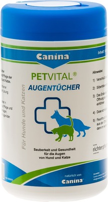 PETVITAL Feuchttücher f.Augen vet.