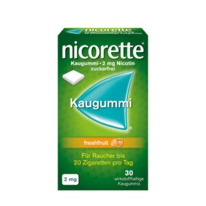 nicorette® 2 mg Nikotinkaugummi freshfruit