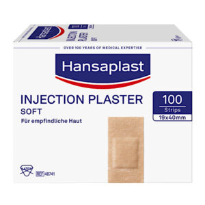 Hansaplast INJECTION PFLASTER SOFT 19x40mm