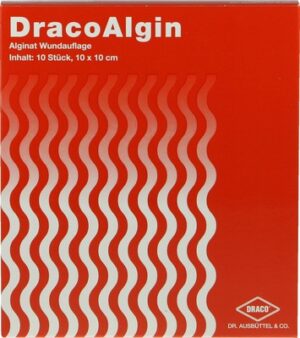 DRACOALGIN 10x10 cm Alginat Wundauflage