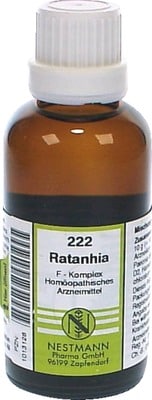 RATANHIA F Komplex Nr.222 Dilution