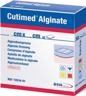 CUTIMED Alginate Alginatkompressen 5x5 cm