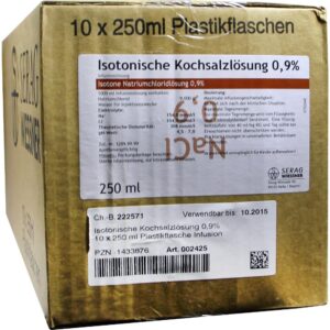 ISOTONISCHE Kochsalzlösung 0