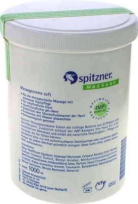 SPITZNER Massagecreme soft