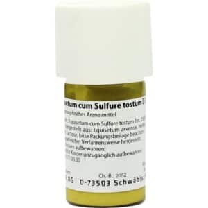 EQUISETUM CUM Sulfure tostum D 3 Trituration