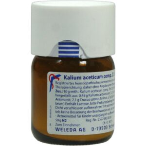 KALIUM ACETICUM COMP.D 3 Trituration