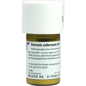 FERRUM SIDEREUM D 6 Trituration