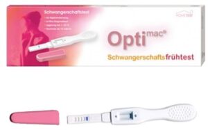 OPTIMAC Schwangerschafts Frühtest