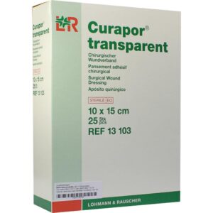 CURAPOR Wundverband steril transparent 10x15 cm