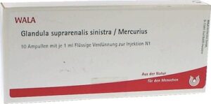 Glandula suprarenalis sinistra/Mercurius