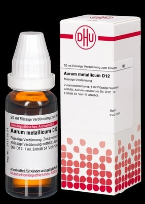 AURUM METALLICUM D 12 Dilution