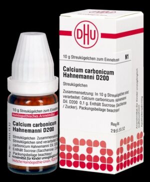 CALCIUM CARBONICUM Hahnemanni D 200 Globuli