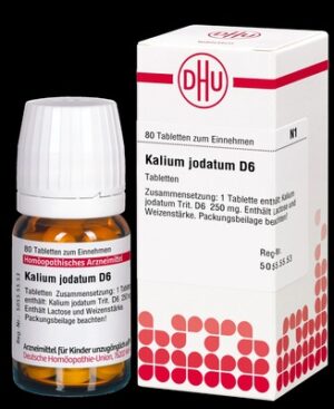 KALIUM JODATUM D 6 Tabletten