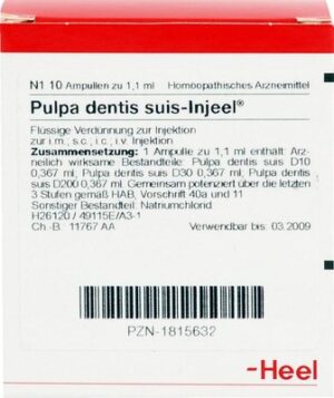 PULPA DENTIS suis Injeel Ampullen