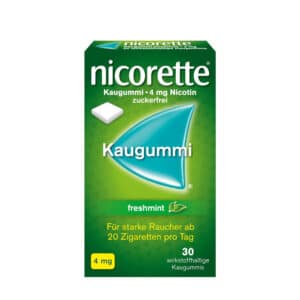 nicorette® 4 mg Nikotinkaugummi freshmint