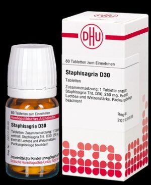 STAPHISAGRIA D 30 Tabletten