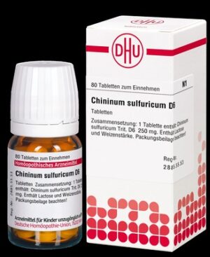CHININUM SULFURICUM D 6 Tabletten