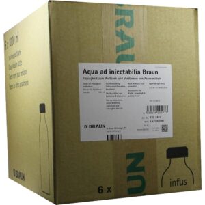 AQUA AD injectabilia m.Combikappe Infusionslsg.