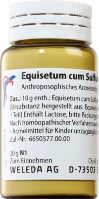 EQUISETUM CUM Sulfure tostum D 4 Trituration