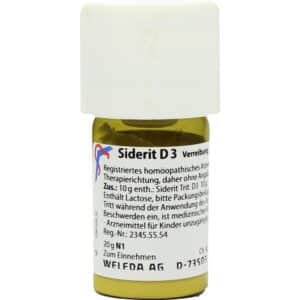 SIDERIT D 3 Trituration