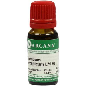 PLUMBUM METALLICUM LM 6 Dilution