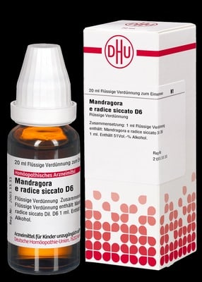 MANDRAGORA E radice siccata D 6 Dilution