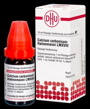 LM CALCIUM carbonicum Hahnemanni XVIII Dilution