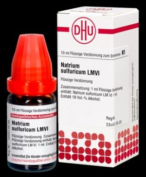 LM NATRIUM sulfuricum VI Dilution