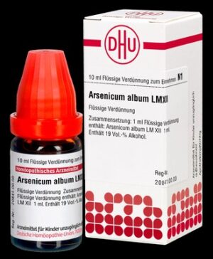 LM ARSENICUM album XII Dilution