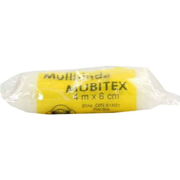 MUBITEX Mullbinden 6 cm einzeln in Cello