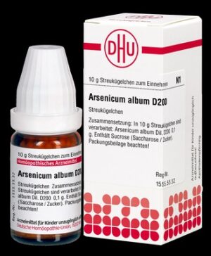 ARSENICUM ALBUM D 200 Globuli