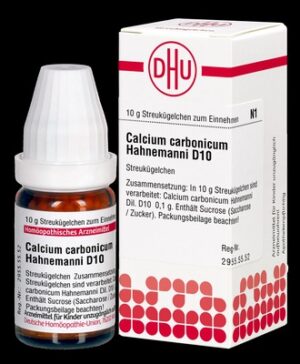 CALCIUM CARBONICUM Hahnemanni D 10 Globuli