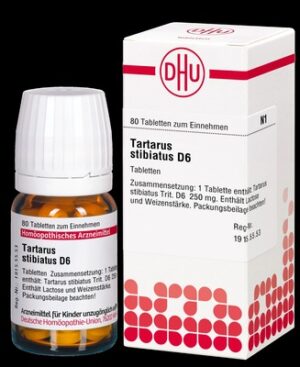 TARTARUS STIBIATUS D 6 Tabletten