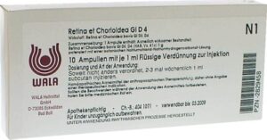 Retina et chorioidea GL D 4 Ampullen