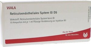 Reticuloendotheliales System Gl D5 Ampullen