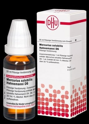 MERCURIUS SOLUBILIS Hahnemanni D 6 Dilution
