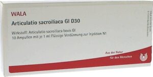 Articulatio sacroiliaca GL D 30 Ampullen