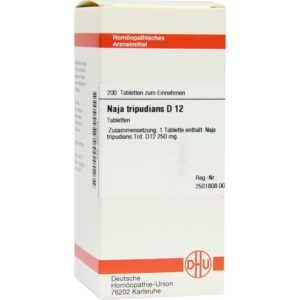 NAJA TRIPUDIANS D 12 Tabletten