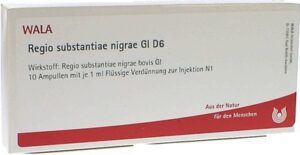 Regio substantiae nigrae Gl D6 Ampullen